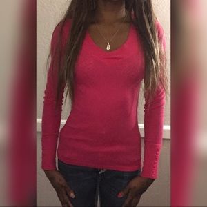 **2 for 15**Long sleeve pink thermal shirt